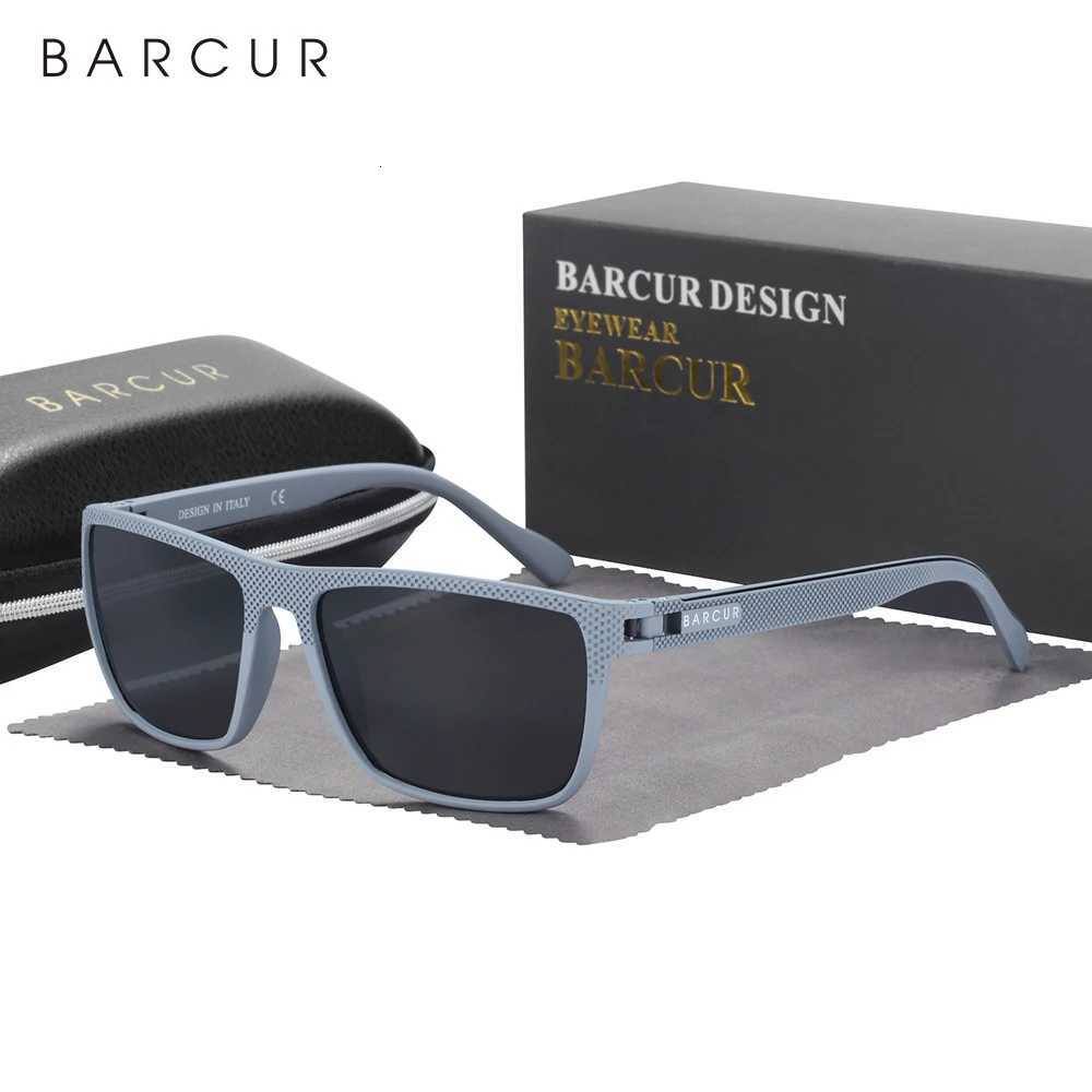 BARCUR Men Polarized Sunclasses TR90 Light Weight Fishing Travel Sun Glasses Women Outdoor Eyewear Accessory Oculos H260319 - view 7