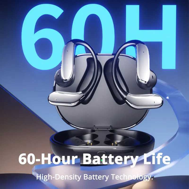 EARDECO Q102 Auricles Headphones EarHooks Bluetooth TWS Wireless Earphones Game Headset Sports Touch Control Earbuds with mic D260319