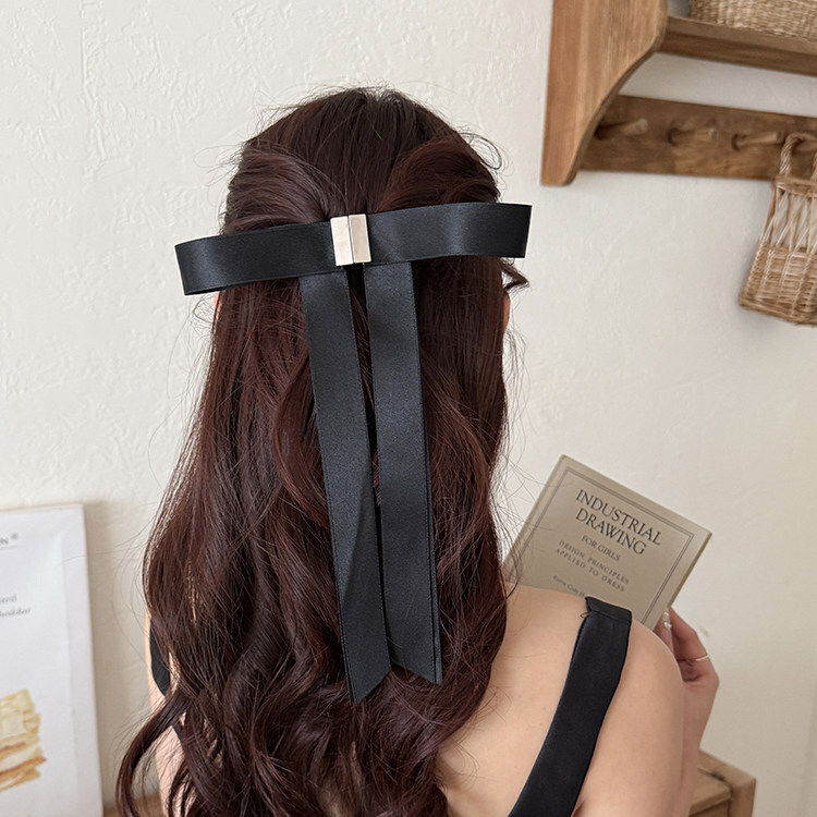 Detachable Magnetic Bow Hair Clip for Women, Back of Head Half Updo, Removable Small Claw Clip, 2026 New Hairpin