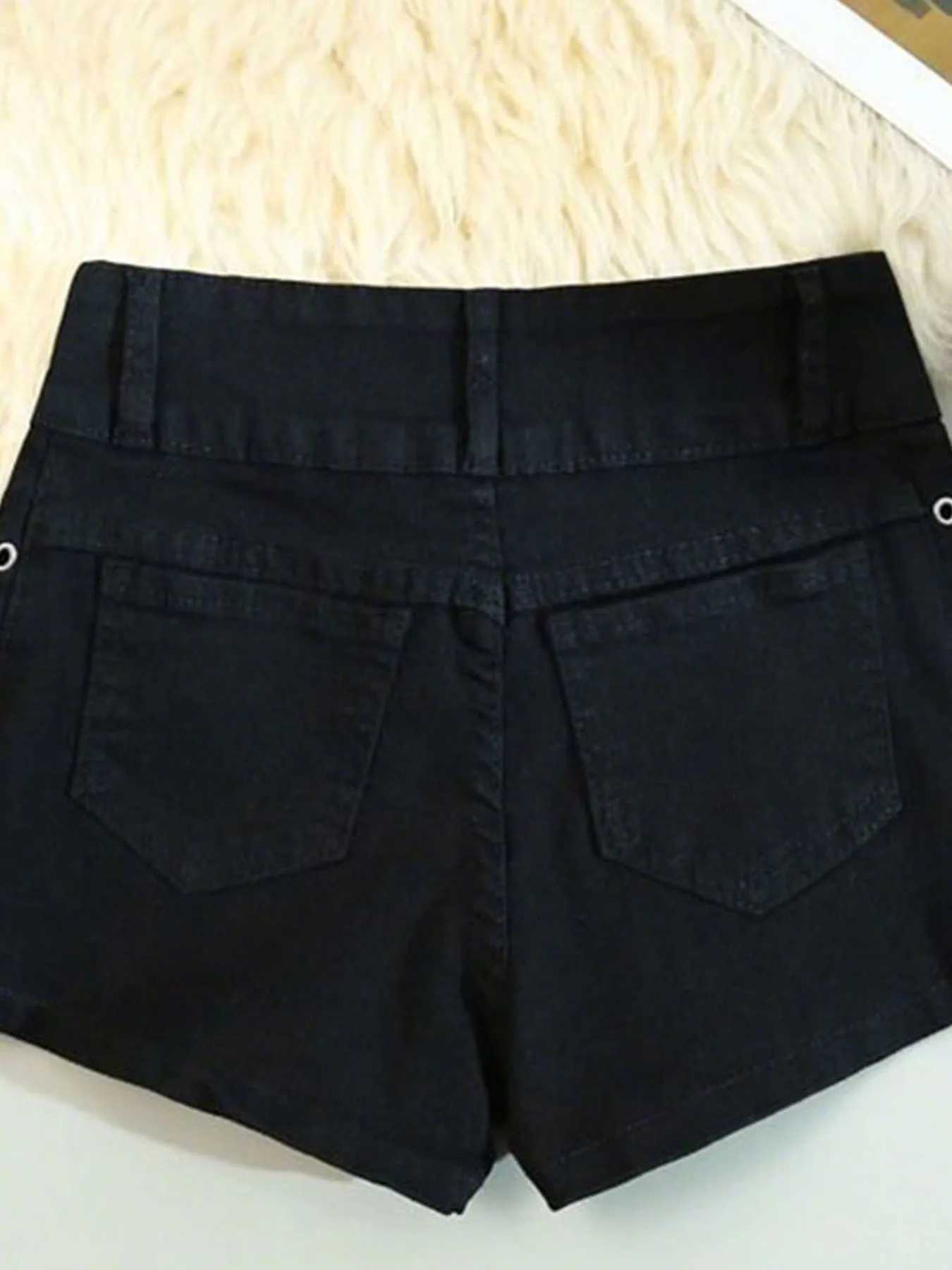 Shorts Women Skinny Creativity Lace-up Popular Streetwear Daily Personality Students Holiday Fashion Sexy American Retro Leisure M260319