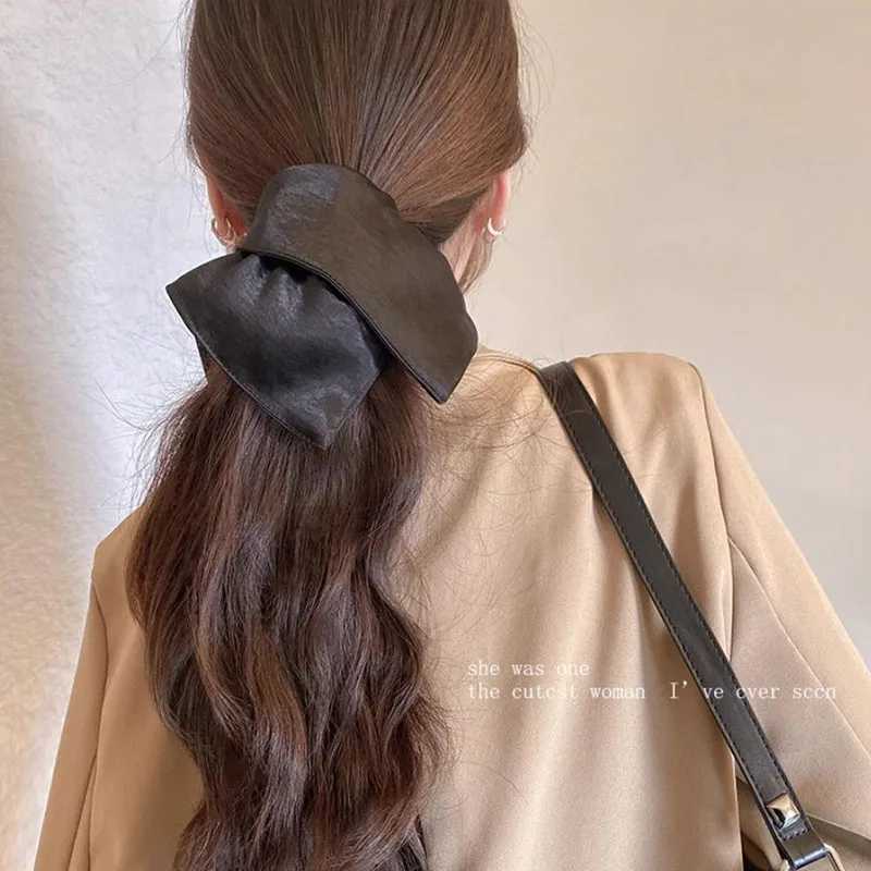 Solid Square Scrunchie For Women Girl Sweet Hair Ornament Ponytail Hair Tie Elastic Hair Band Rubber Band Fashion Hair Accessory H260319