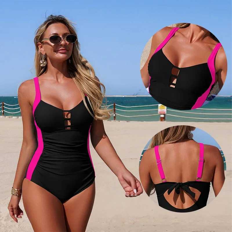 One Piece Swimsuit Women New One-piece Bikini for Womens Beach Vacation Swimsuit XLT260318