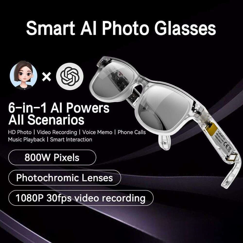 Brand New Sunglasses DV Camera Sports Recording Photo Smart Outdoor Cycling Fishing Recorder HD Video Hands-Free Wearable Camera CKS