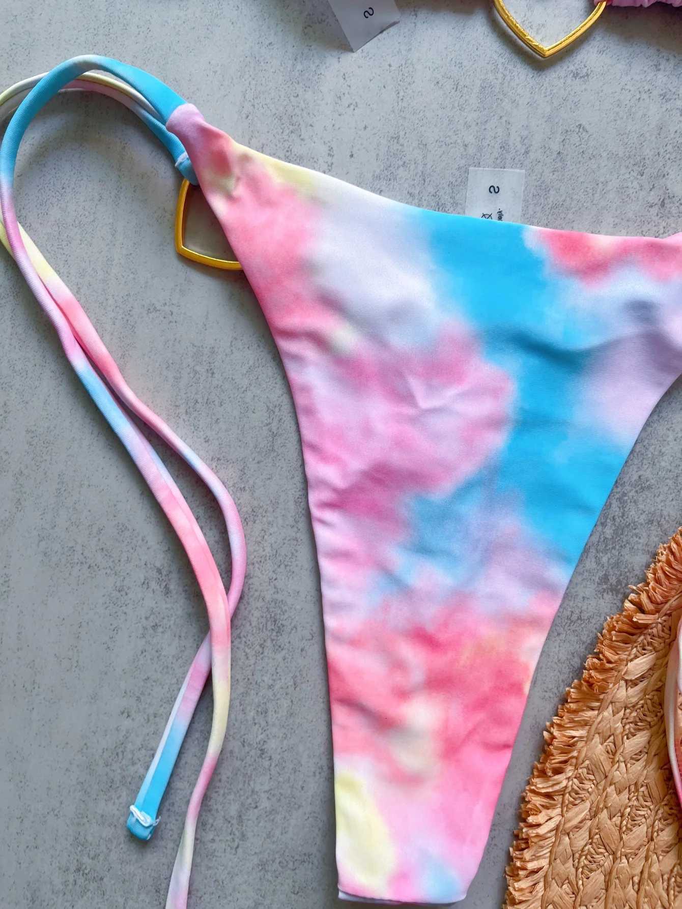 2026 Micro Bikinis Push Up Women Swimsuits Sexy Swimwear Brazilian Bikini Set Thong Biquini Print Swimsuit Summer BeachwearT260318