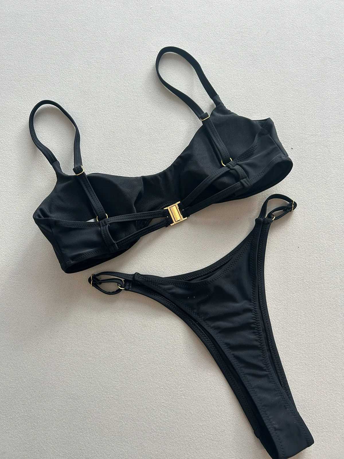 Push Up Bikinis 2025 Sexy Women Swimsuit Swimwear Female Thong High Cut Bikini Set Biquini Bathing Suit Swimming Suit BeachwearT260318