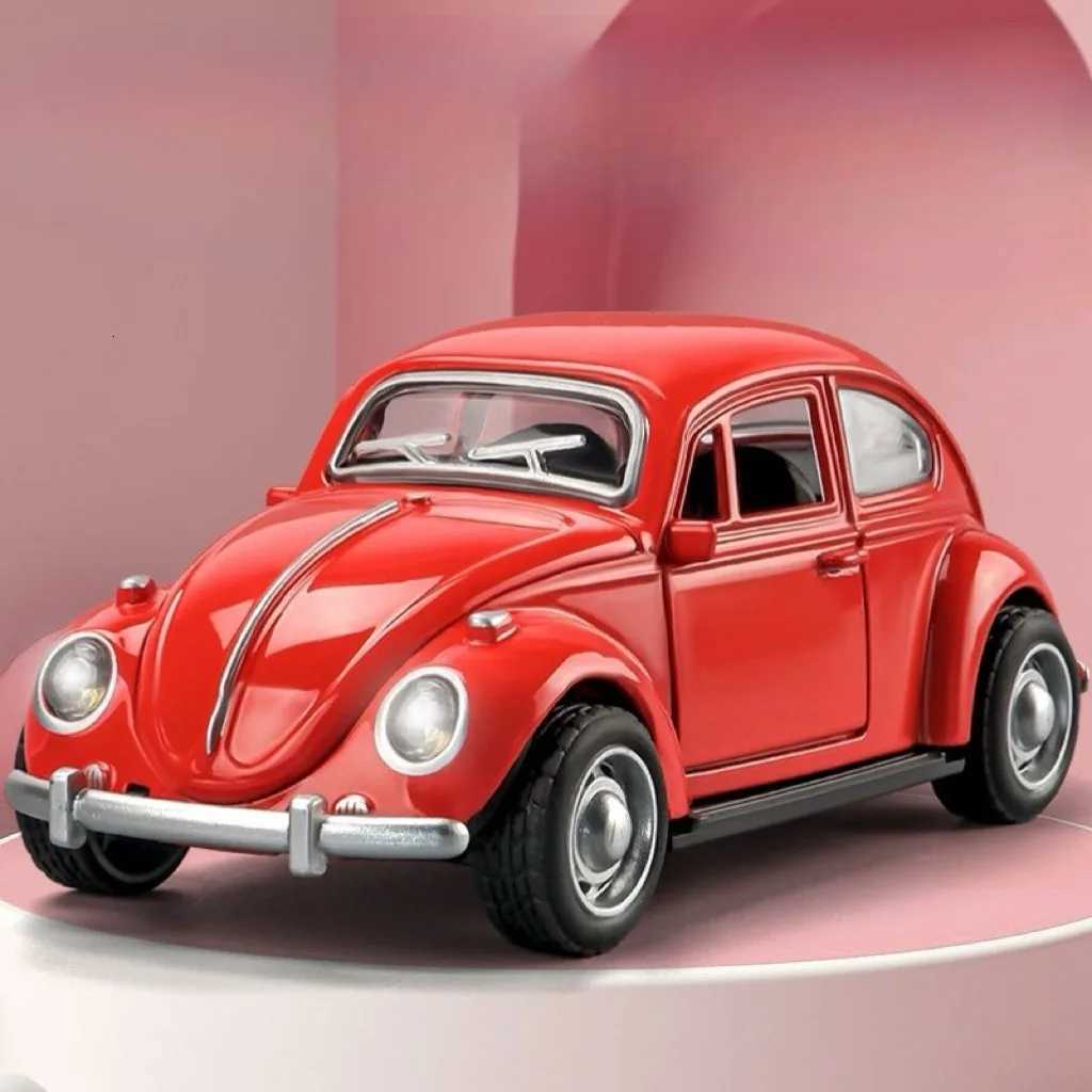 Inertia Alloy Bug Car Toy for Boys Realistic Childrens Vehicle Model Gift Simulation Beetle Y260319