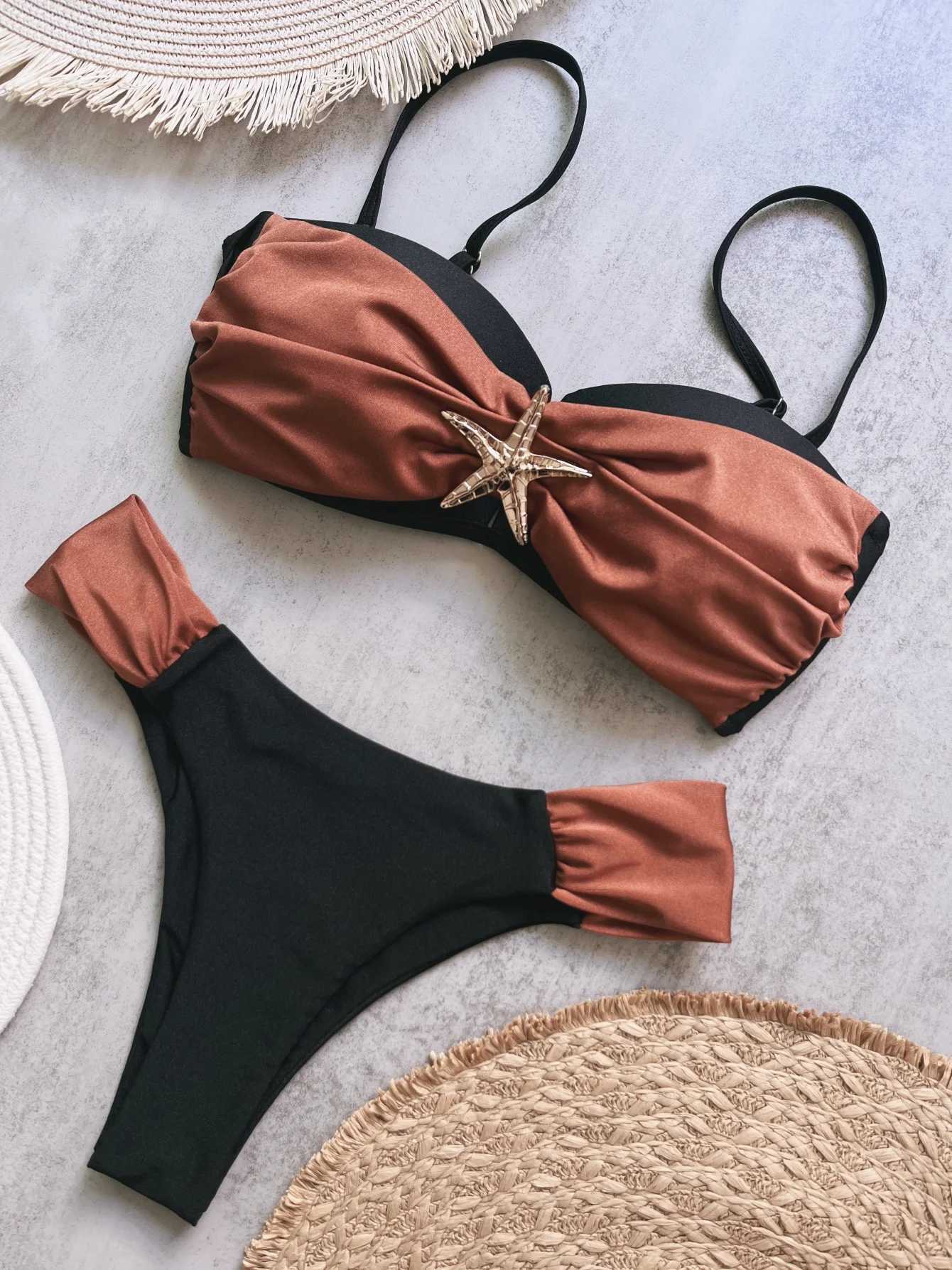 Micro Bikini 2026 Sexy Women Swimsuit Push Up Swimwear Sexy Bikini Set Brazilian Biquini Female Swimming Suit Starfish BeachwearT260318