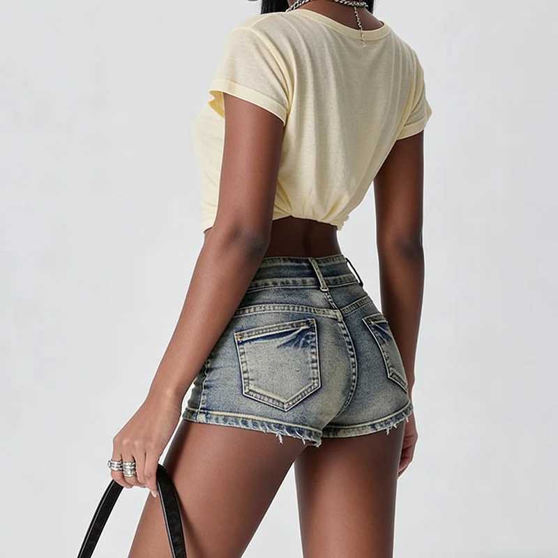 Summer Women Designer Slim Fit Thin Jeans Hot Sale Female Low Waist Short Pants Girls Casual Fashion Denim Shorts M260319