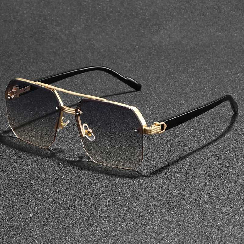 Classic Black Big Square Shades Sunglasses for Women Men Fashion Women Sunglasses with Uv Protection H260319 - view 7