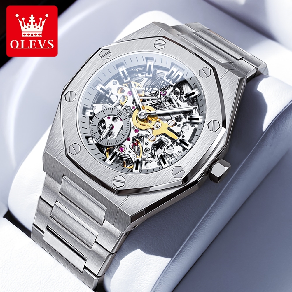 Watch Manufacturer One Piece Dropshipping Brand New Luminous Waterproof Fully Automatic Mechanical Men's Watch Watches Men Designer Fashion Trend