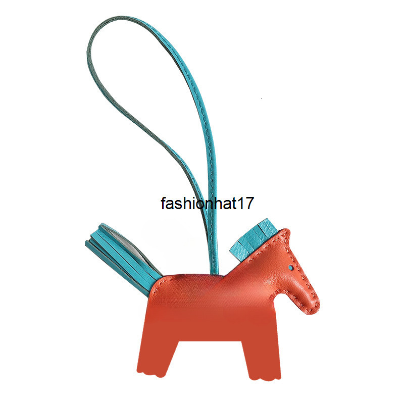 Key Rings Mini Horse Pendant Keychain Handbag Hanger Decorative Pendant Gift Set with Packaging Box Handcrafted Sheepskin Keychain