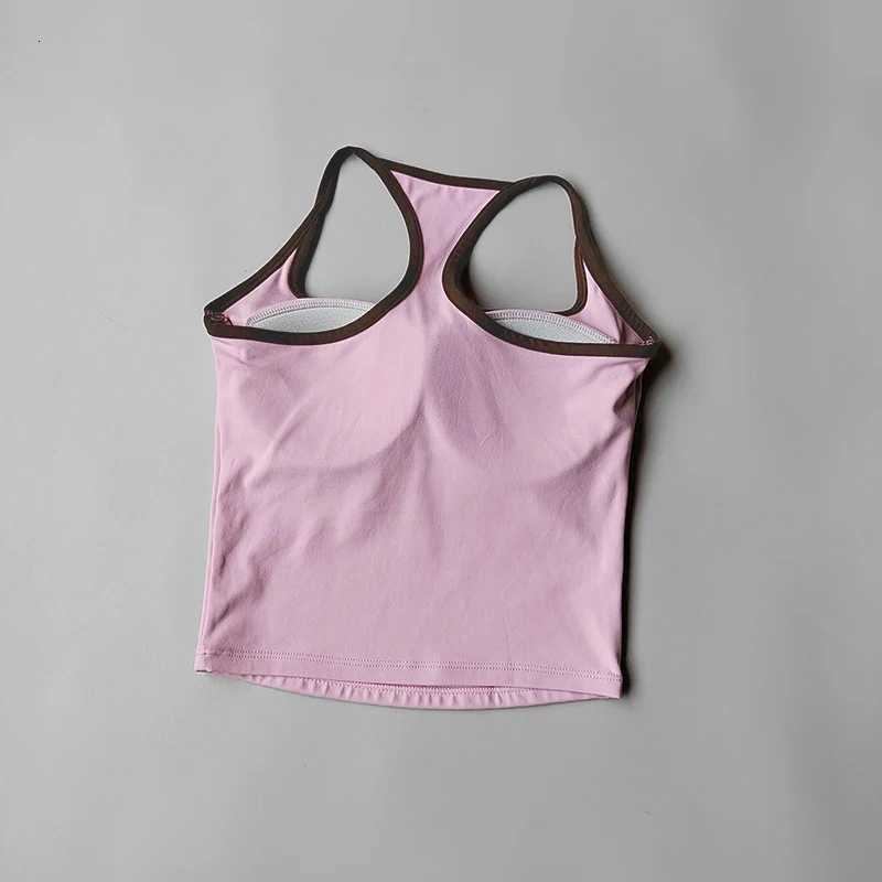 Womens Pilates Tank Top Push-Up Sports Bra Hollow Breathable Fitness Bras Gym Yoga Vest Sexy Running Tops Sportswear Z20260319