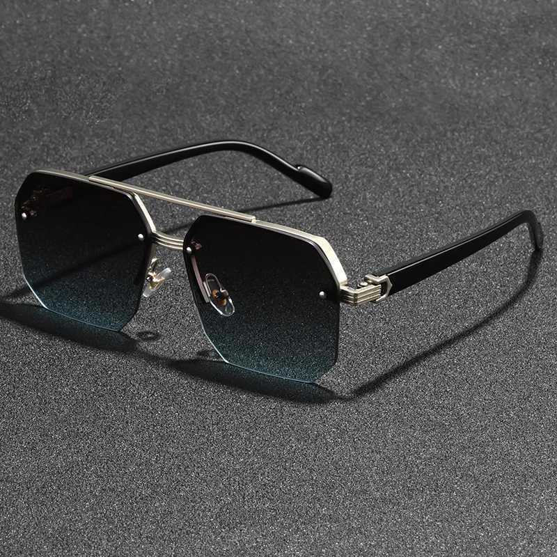 Classic Black Big Square Shades Sunglasses for Women Men Fashion Women Sunglasses with Uv Protection H260319 - view 5
