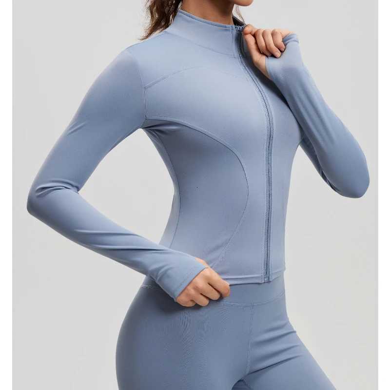 2026 Spring and Summer New Casual Womens Clothing Slim Yoga Clothing Sports Fitness Top Jacket Z20260319