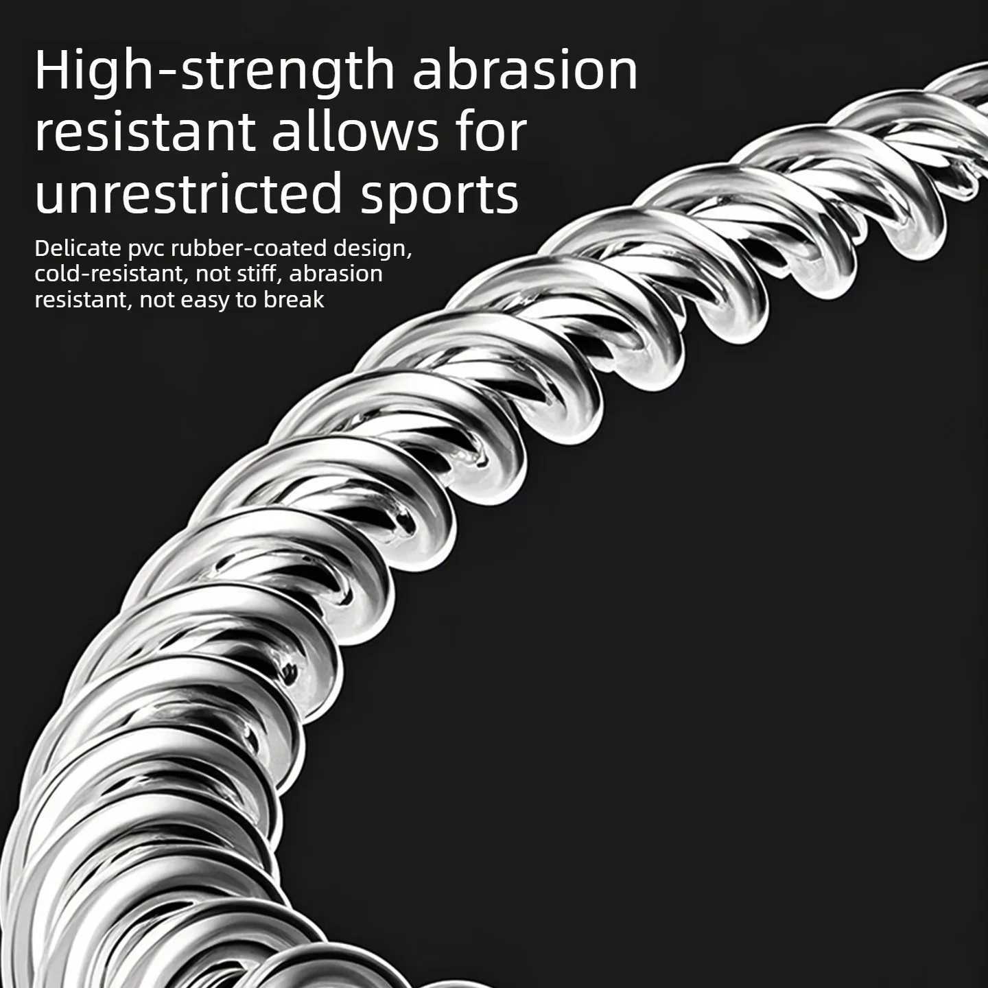 Self-Locking Bearing Skipping Rope Suitable for Human Aerobics Aluminum Alloy Handle Adjustable Rope Length Student Racing C M260319