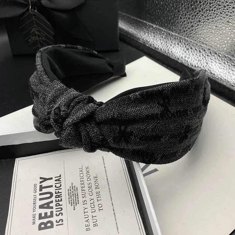 High end bow hook flower hair clip for womens fashion new high skull top headpiece with wide edge compression headband H260319