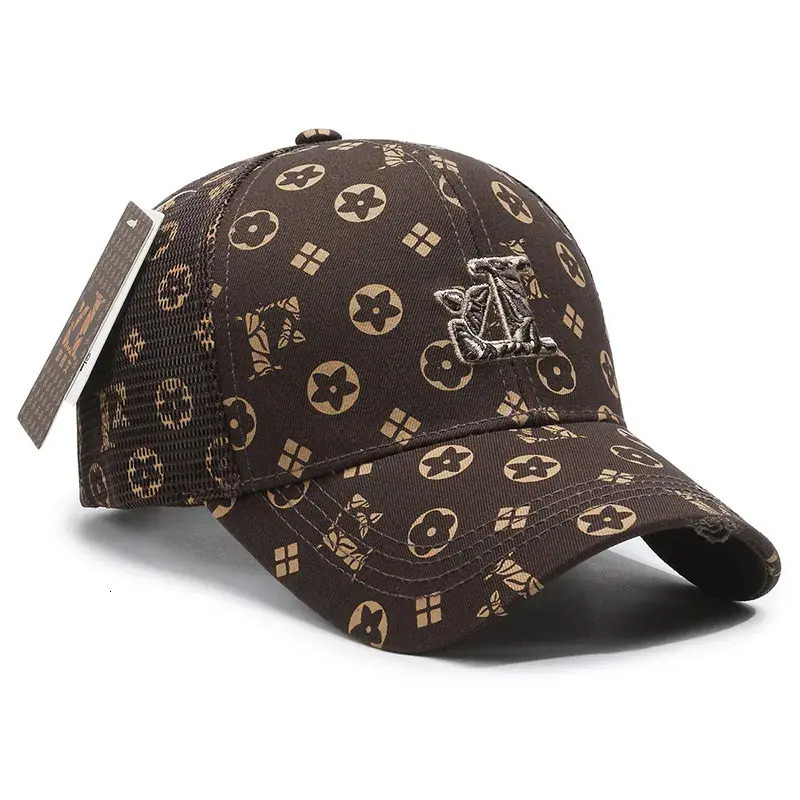 Light Luxury Designer Style Cap Men Adjustment Baseball Hats High Quality Women Fitted Caps Fashion Fedora Embroidery Letters Stripes For both men and