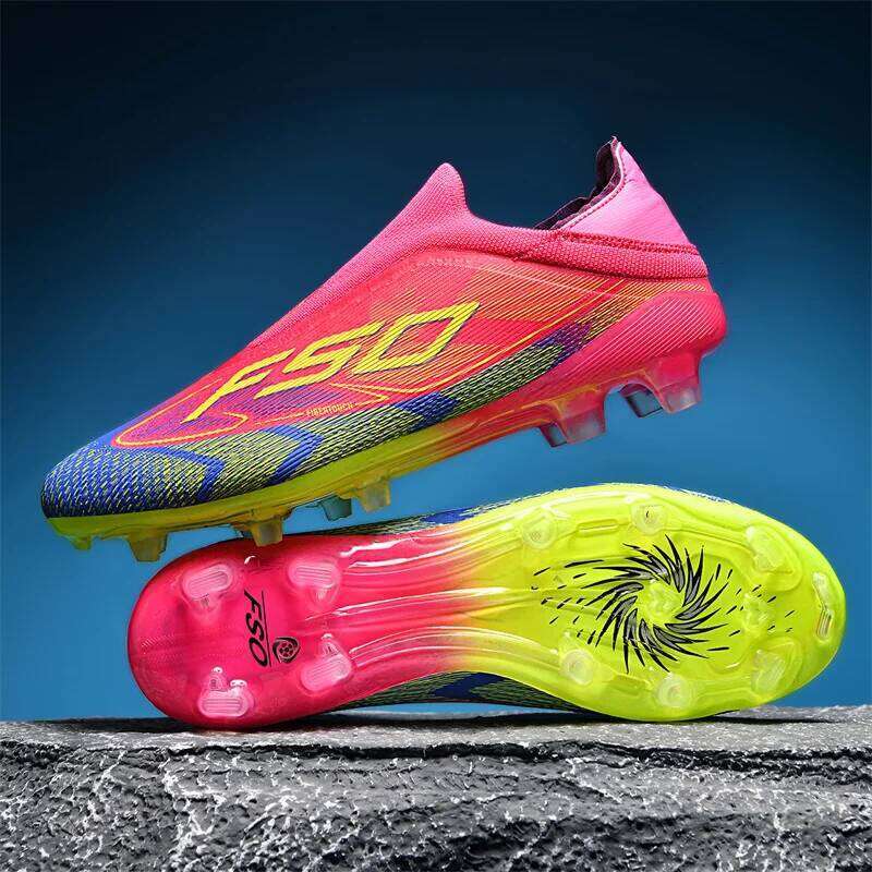 New Men Soccer Shoes Match Indoor Hot-selling Outdoor Football Boots Grass Cleats High-top Futsal Sneakers Non-Slip High-quality 26Y0318