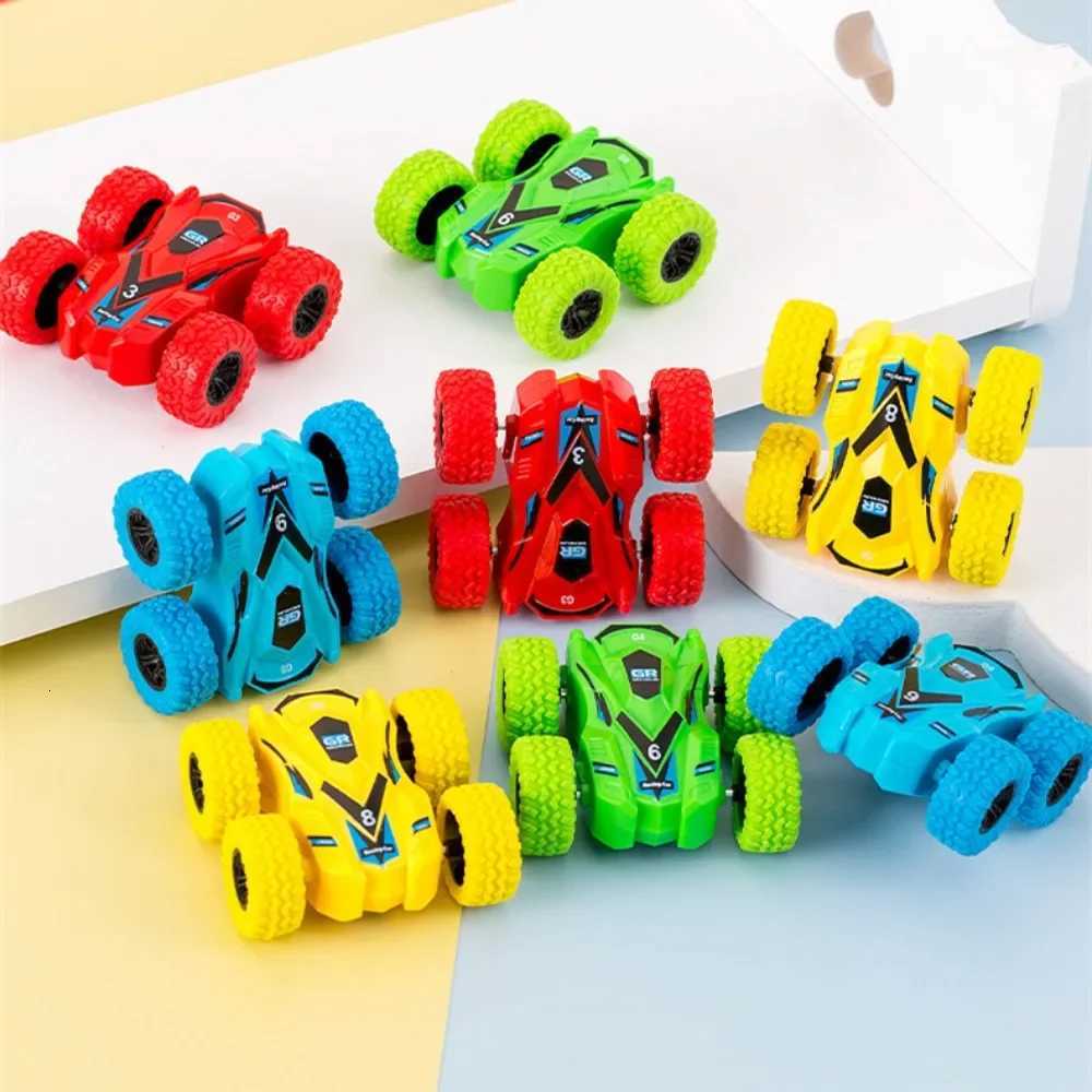 Fun Pull Back Car Double-Side Vehicle Inertia Safety and Fall Resistance Shatter-Proof Model for Kids Boys Childrens Toys Car Y260319