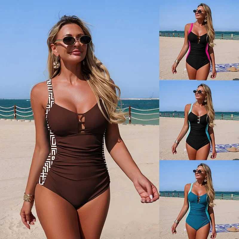 One Piece Swimsuit Women New One-piece Bikini for Womens Beach Vacation Swimsuit XLT260318