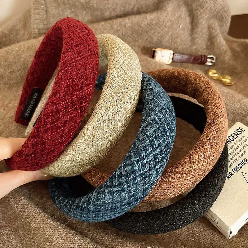 2026 Winter Korean Fashion Hairbands Headband Women Girls Scrunchies Hair Head Hoop Band Accessories Headdress Headwear Ornament H260319