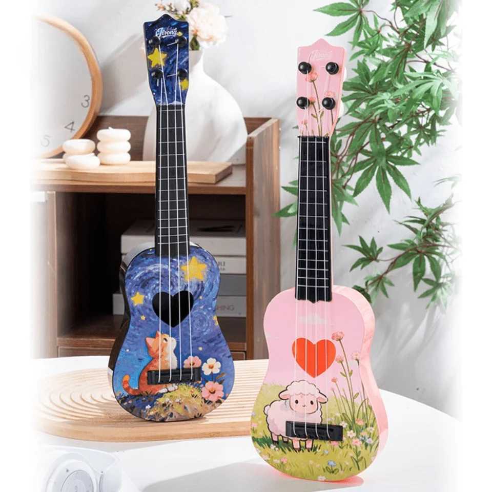 165 Inch Kids Fun Ukulele Toy Guitar - Good for Beginners and Educational Childrens Christmas Thanksgiving Music Gift Y260319
