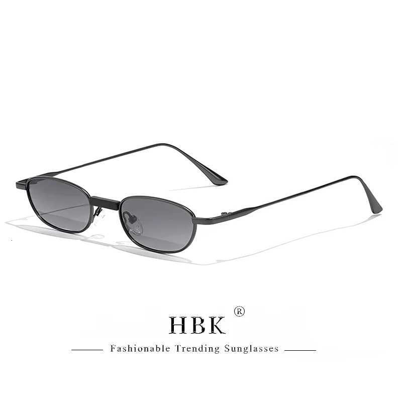 HBK New Retro Polarized Sunglasses Men Small Frame Tac Lenses Punk Sun Glasses Women Fishing Outdoor Party Eyeglasses H260319 - view 3