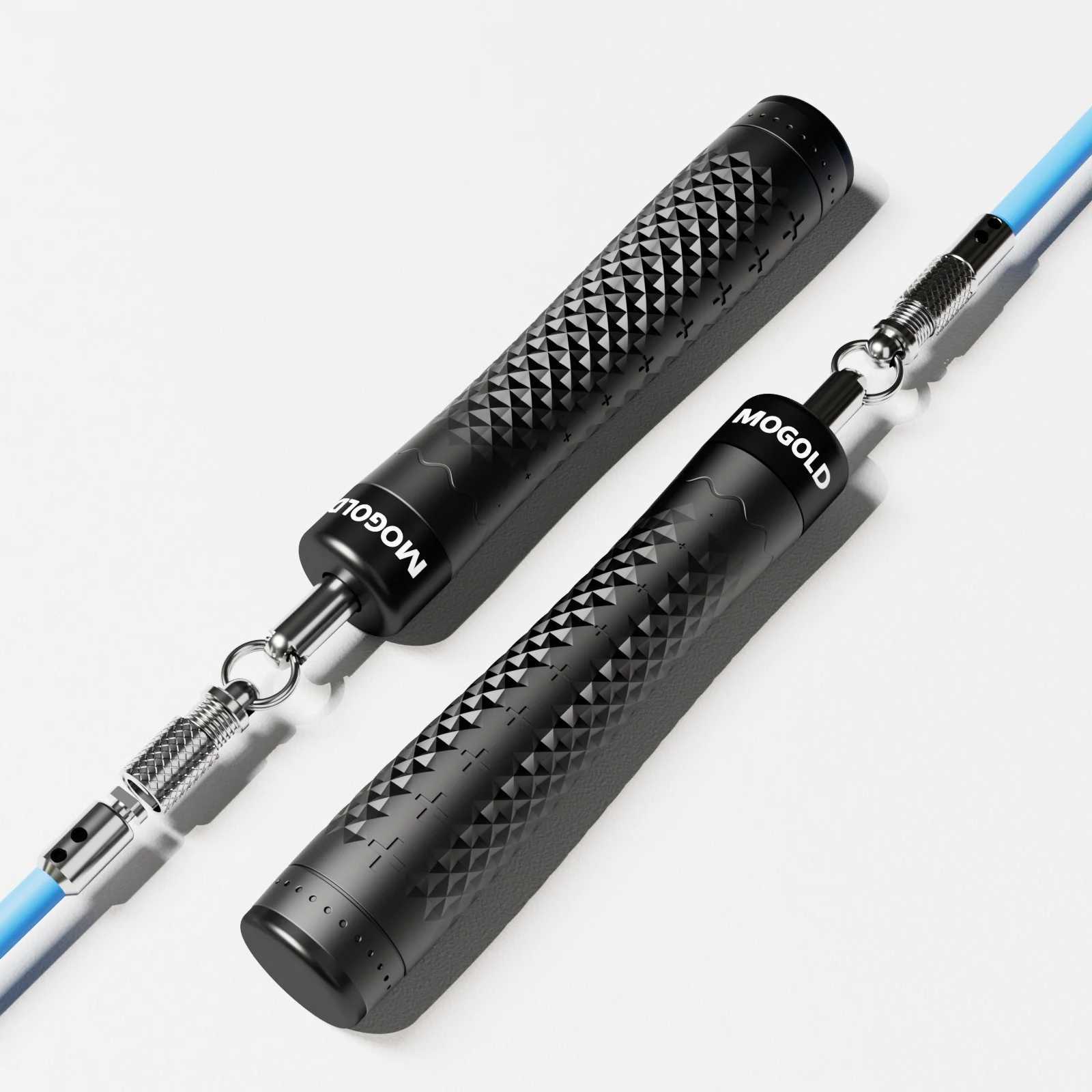 1 Set MOGOLD Professional Jump Rope Adult Weighted Fat Burning Body Shaping Indoor Gym Workout Equipment Aerobic Unisex M260319