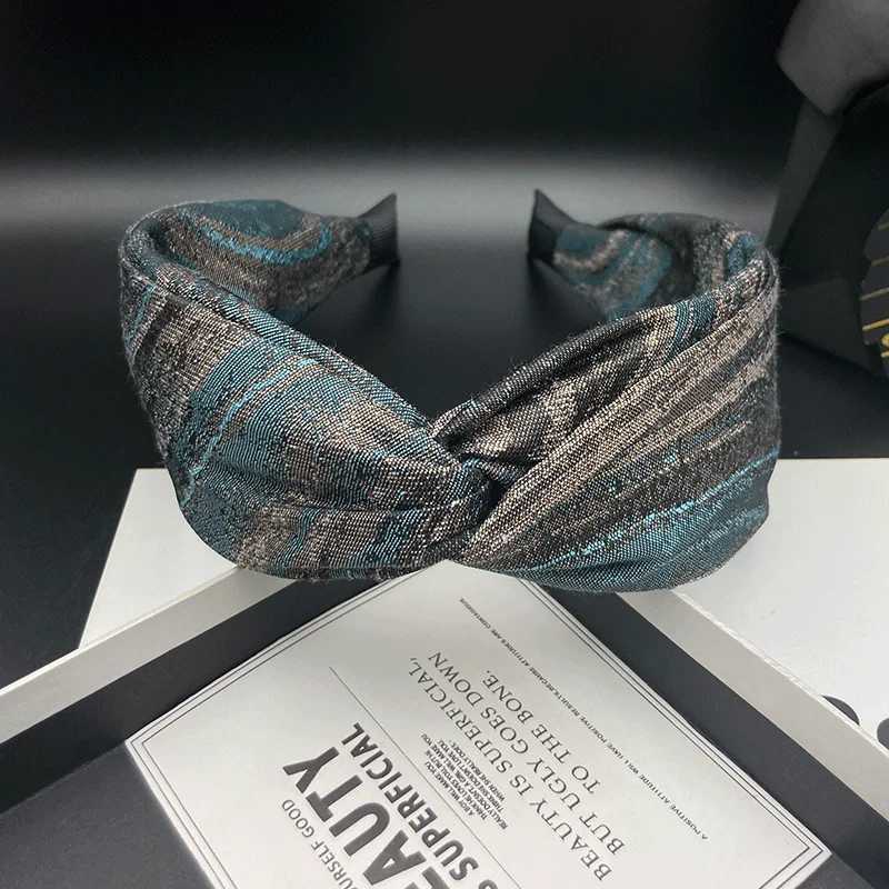 Hair headband for women new autumn and winter styles high-end and cool air temperament shopping wide edge hair compression H260319