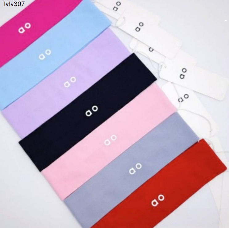 Hair Clips Barrettes Headbands 20colors Popilar Elastic Yoga Headband for Women Men Top Quality Black Hair Bands Head Scarf For Headwraps Hair Accessories Classic