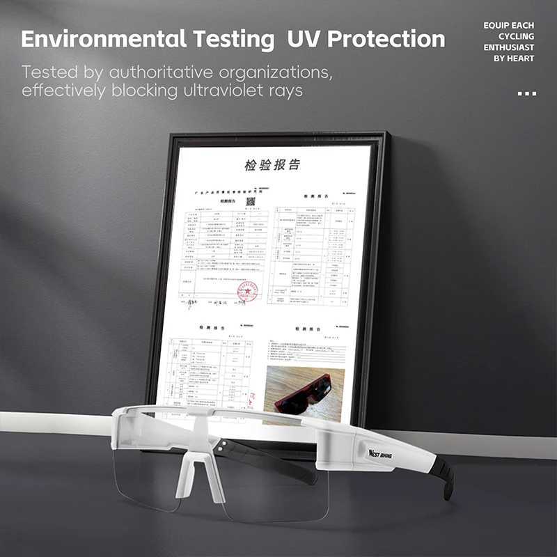 WEST BIKING Cycling Glasses Fit Over Myopic Sunglasses Men Women Sports Glasses HD Lenses Polarized Eyewear Driving Bike Goggles H260319 - view 5