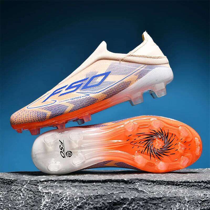 New Men Soccer Shoes Match Indoor Hot-selling Outdoor Football Boots Grass Cleats High-top Futsal Sneakers Non-Slip High-quality 26Y0318