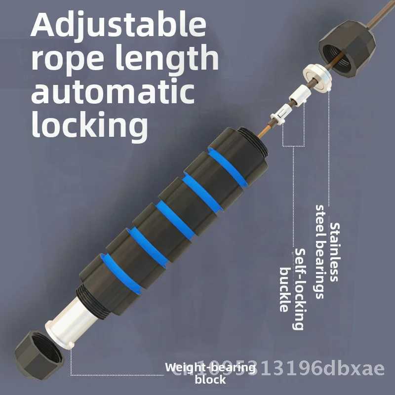 Steel Wire Rope Skip Rope Cordless Electronic Counting Fitness Equipment Blue Red Green Black PVC Classic Jump Rope for High a04 M260319