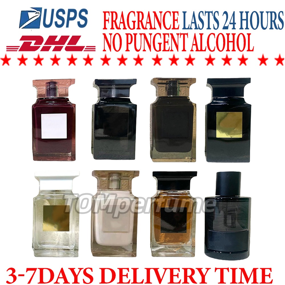 High quality perfume fragrance lasts 24 hours no pungent alcohol Designer Cologne For Men Women Luxury Parfum Unisex 100ml 3.4oz Eau De Parfum Long Lasting Smell Spray