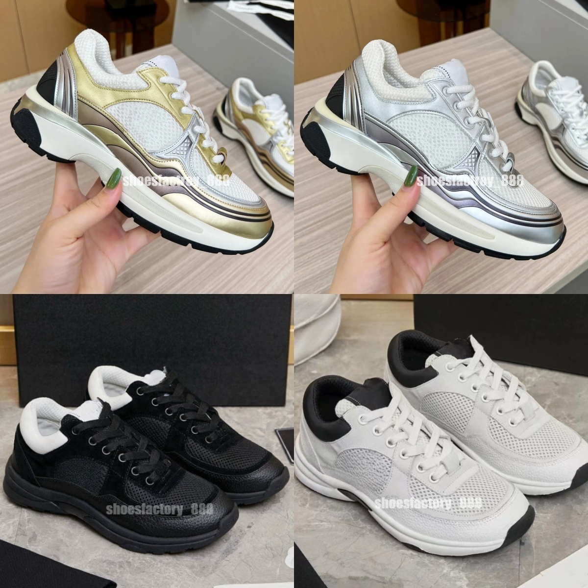designer shoes sneaker womens trainers luxury shoes mens shoes basketball shoes running shoes silver gold shoes chaussures women shoes top quality casual shoes