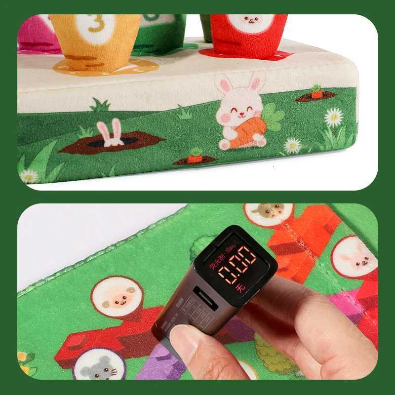 Baby Carrot Harvest Game Montessori Toy Pull Turnip Toddler Motor Skills Training Color Learning Educational Toys For Children Y260319