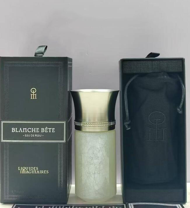 Liquides Imaginaires Perfume 100ml Blanche Bete Humaine Fleur De Sable Dom Rosa Fragrance 3.4oz Long Lasting Smell Men Woman Neutral Parfum Spray Cologne Fast Ship
