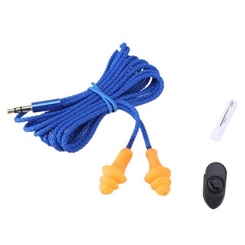 Noise Isolating Earbuds Earphone with Clear Sound Quality for Sports and Travel Comfort Fit Earplugs Headphones D260319