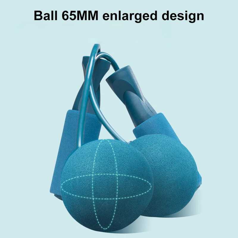 Weight Jump Rope Wireless Heavy Ball Skip Rope Shape Body Burn Fat Fitness Lose Wieght Exerciese Cardio Endurance Training Rope M260319