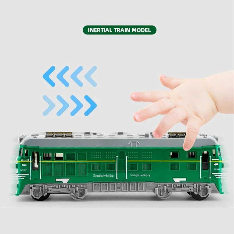 Tiny Train Toys Inertia Cars with Sound Light Vehicle Model for Kids Toy Gift for Birthdays Christmas Educational Simulation Y260319