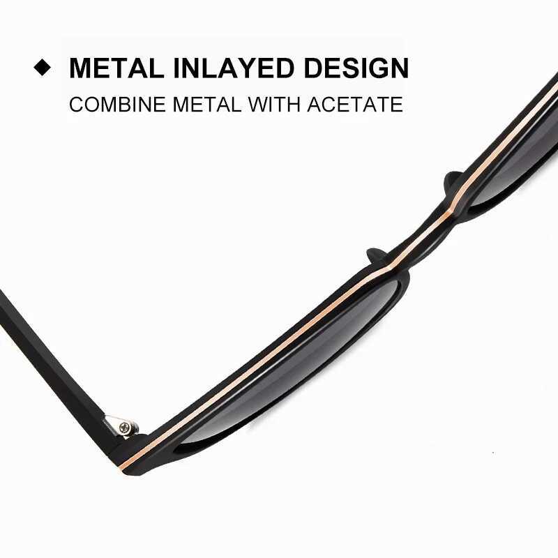 CAPONI Mens Sunglasses Polarized Classic Design Eyewear Protect Eyes Black Shades For Male Outdoor Driving Sun Glasses CP6199 H260319 - view 4