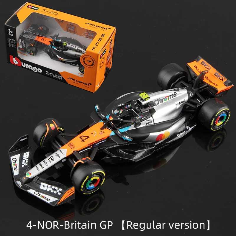 Bburago 143 2025 McLaren Racing MCL39 F1 Alloy Car Model Formula Auto Toy 4 Norris 81 Piastri Die Cast Static Miniature Y260319
