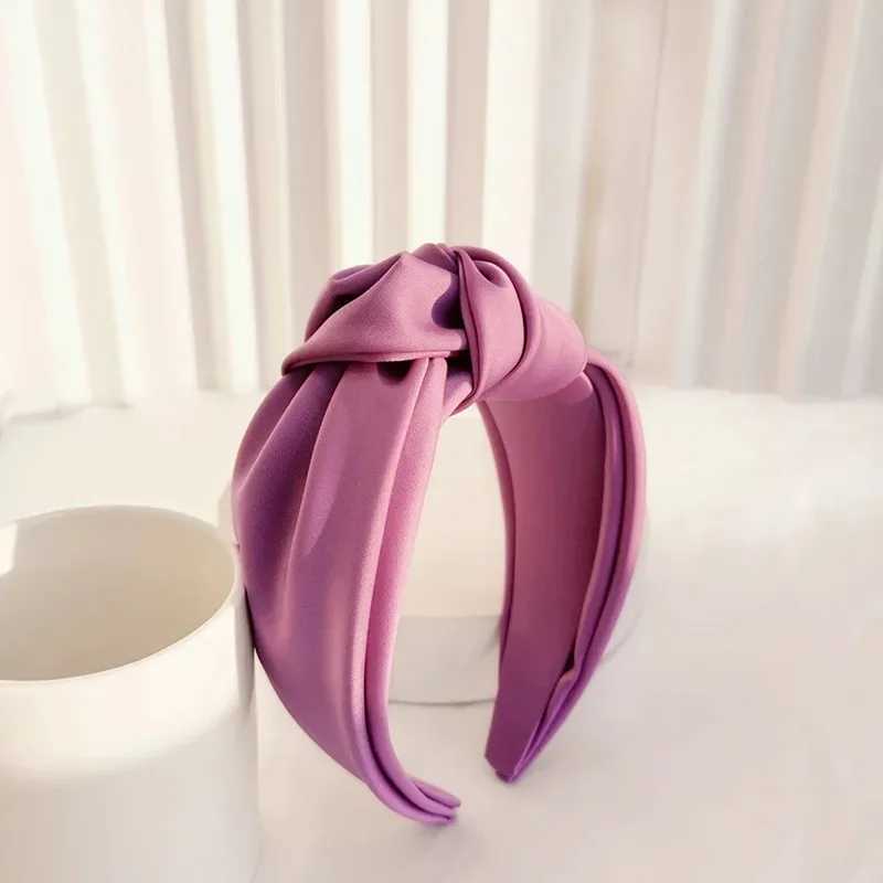 Satin Big Knot Hairbands Headbands Ornament Accessories For Women Hair Accessories Wholesale H260319