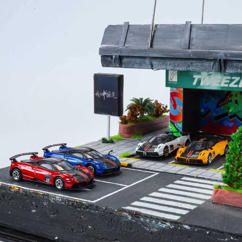 KMM 164 Scale Pageni Huayra BC Racing Sports Car Alloy Diecast Exquisite Miniature Model Kid Gift Merry Christmas Collect Decor Y260319