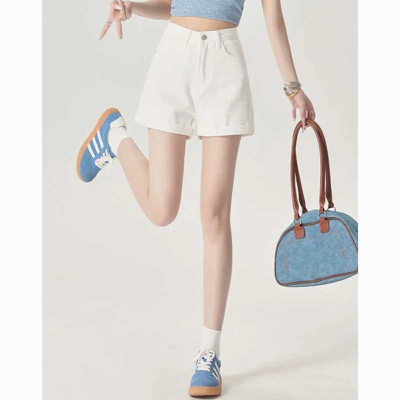 Summer Female Classic Korean Thin Jeans Women Fashion High Waist Short Pants Hot Sale Girls Casual Denim Shorts M260319