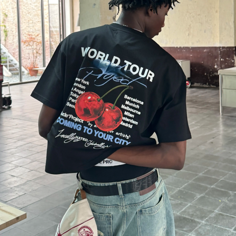 2026 Newstyle Mens Designer T Shirt Designer Nudes Project Hombre Hipster Street Embroidery Size S-2Xl Tshirt Washed Vintage Shirts For Men eur size S M L XL XXL 911