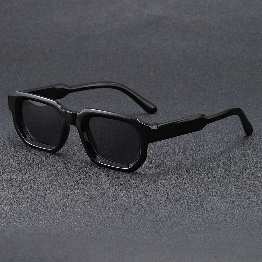 4pcsNew Men Vintage Rectangle Frame Sunglasses Fashion Retro Sun Glasses Luxury Brand Design Glasses UV400 Eyewear Women Goggles H260319 - view 5
