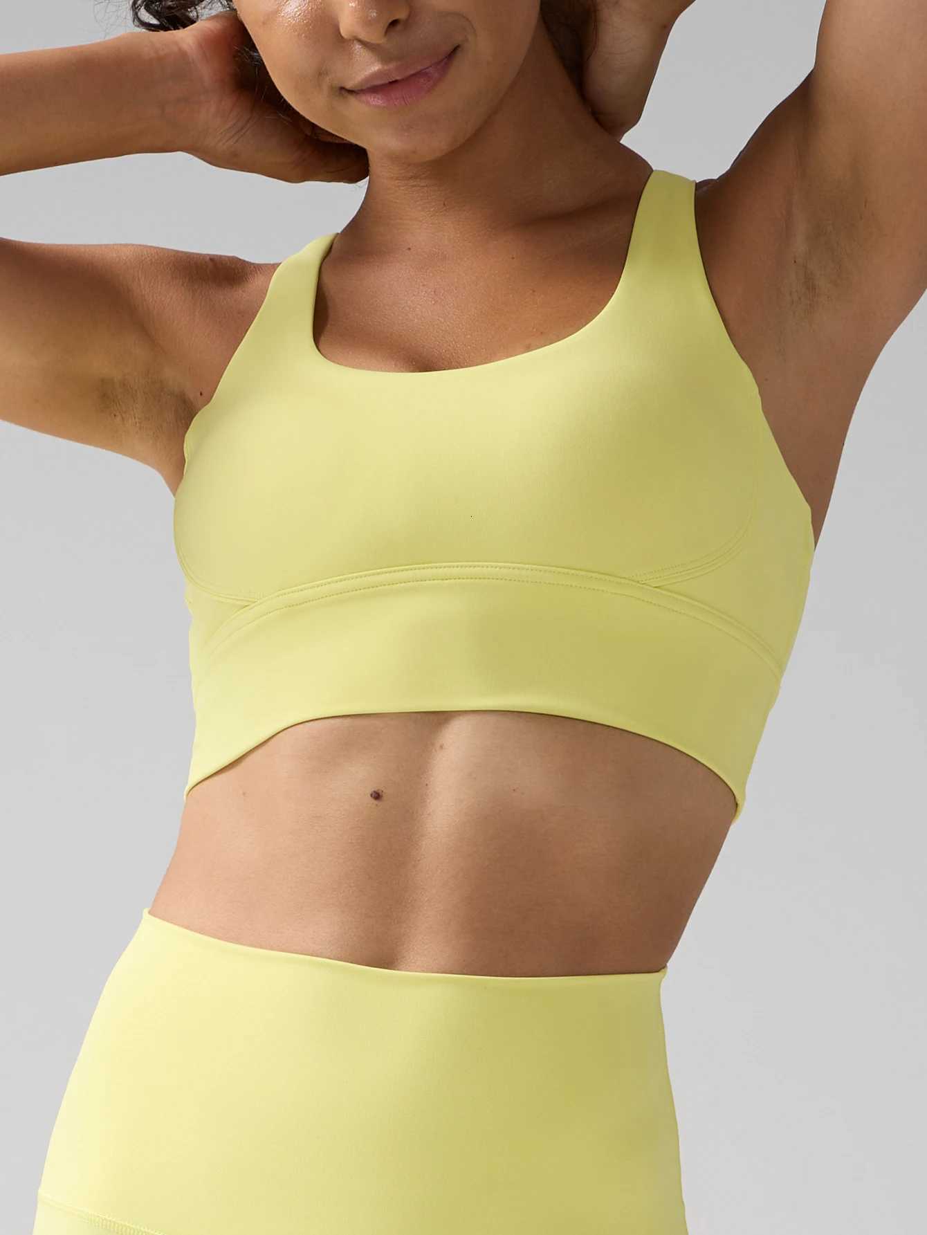 Solid Color Women Sports Bras Back Cross Sports Underwear High Shockproof Breathable Running Cycling Fitness Workout Yoga Vest Z20260319