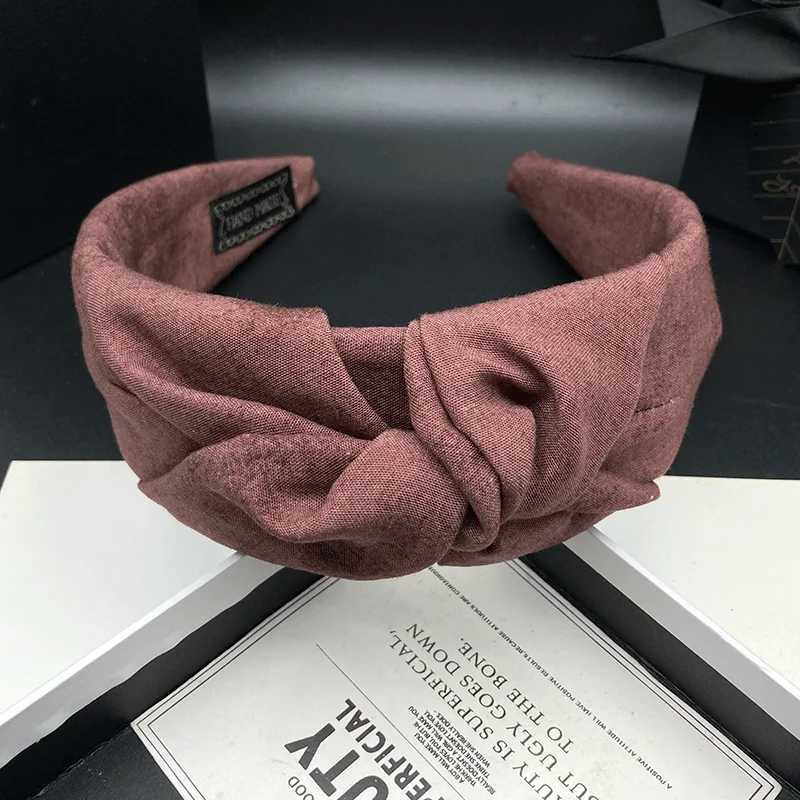 Retro hair clip headband for women new high skull top adult hair tie headband with wide edge compression headband H260319