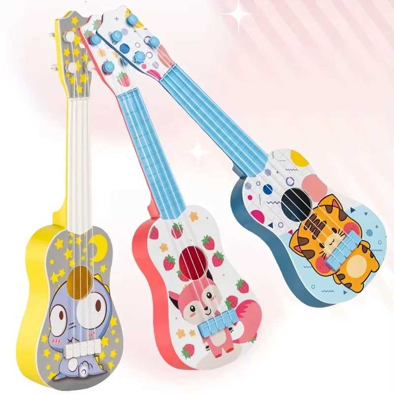 Blue Guitar Music Toy Suitable for Children Aged 0-3 And above Age Infants Early Education Musical Instrument Toy Y260319